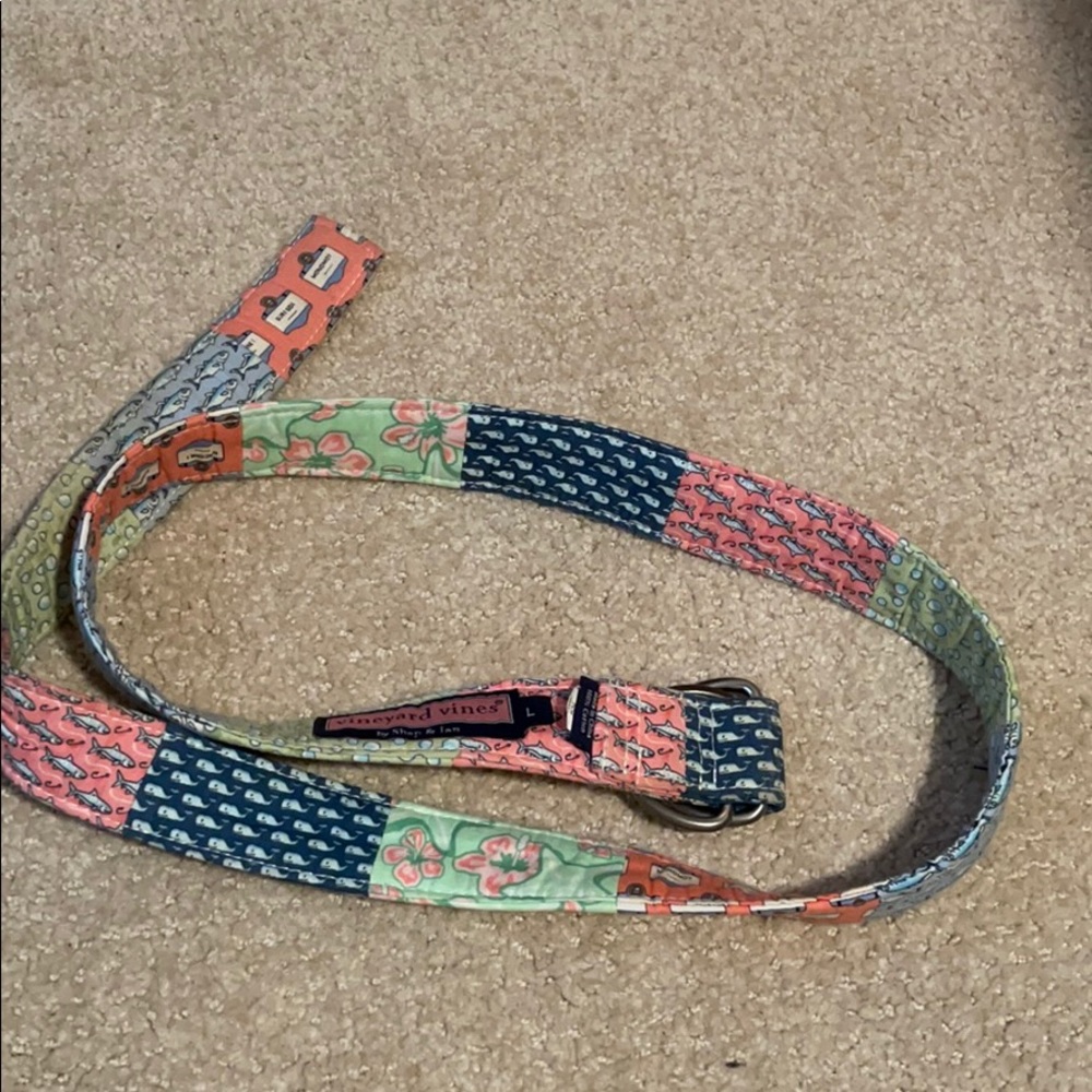 Patchwork belt (vineyard vines)